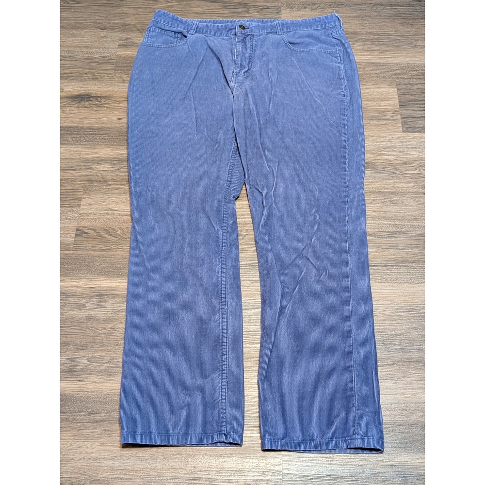 Vineyard Vines Mens Blue Corduroy 5-Pocket Straight Leg Pants 36x30 READ